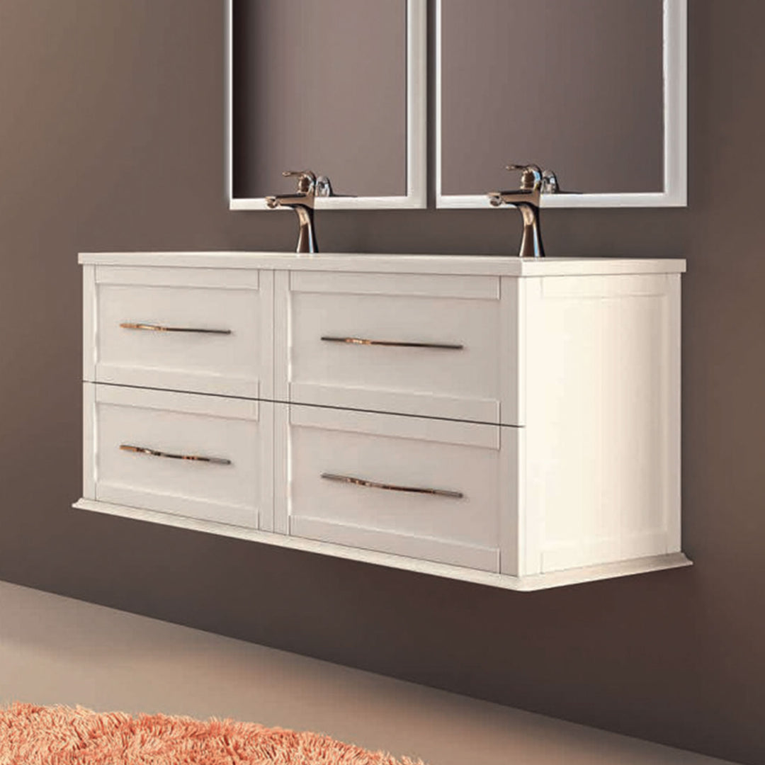 Bath Vanity Tiffany Double Sink