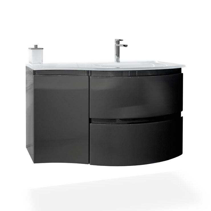 Baden Haus Bath Vanity Vague Single Sink Grey