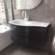 Baden Haus Bath Vanity Vague Single Sink Grey