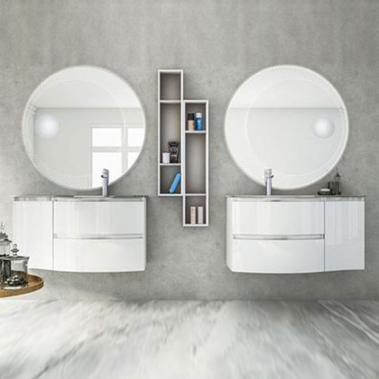 Baden Haus Bath Vanity Vague Single Sink Grey