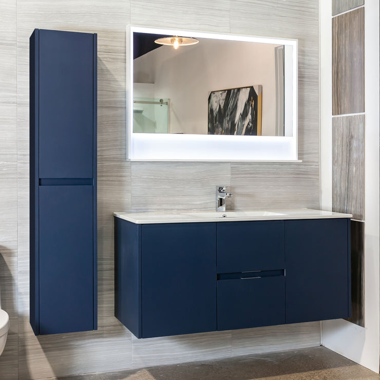 Bagno Italia Bathroom Vanity Euro 48" Navy Blue