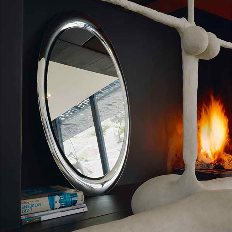 BMB Design Bathroom Mirror, Oval