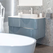 GB Group Bath Vanity Linea Onda Single Sink
