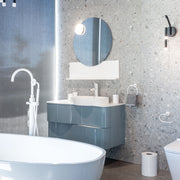 GB Group Bath Vanity Linea Onda Single Sink