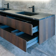 GB Group Bath Vanity Linea Tricot Double Sink