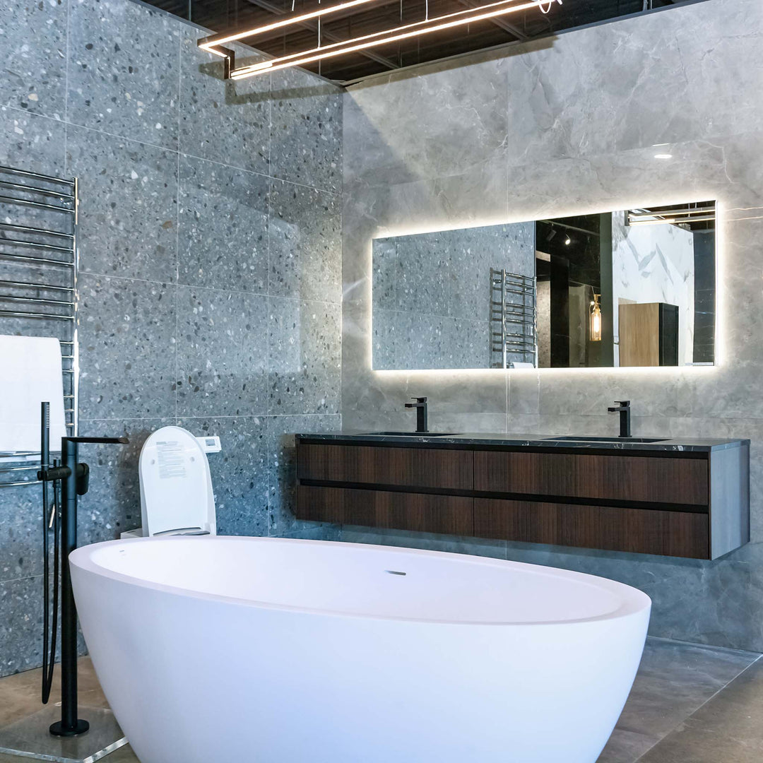 Bath Vanity Linea Tricot Double Sink