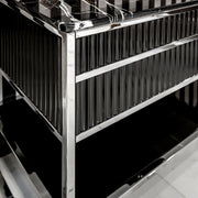 Oasis Bath Vanity Academy Silver and Black
