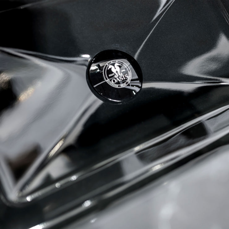 Oasis Bath Vanity Academy Silver and Black