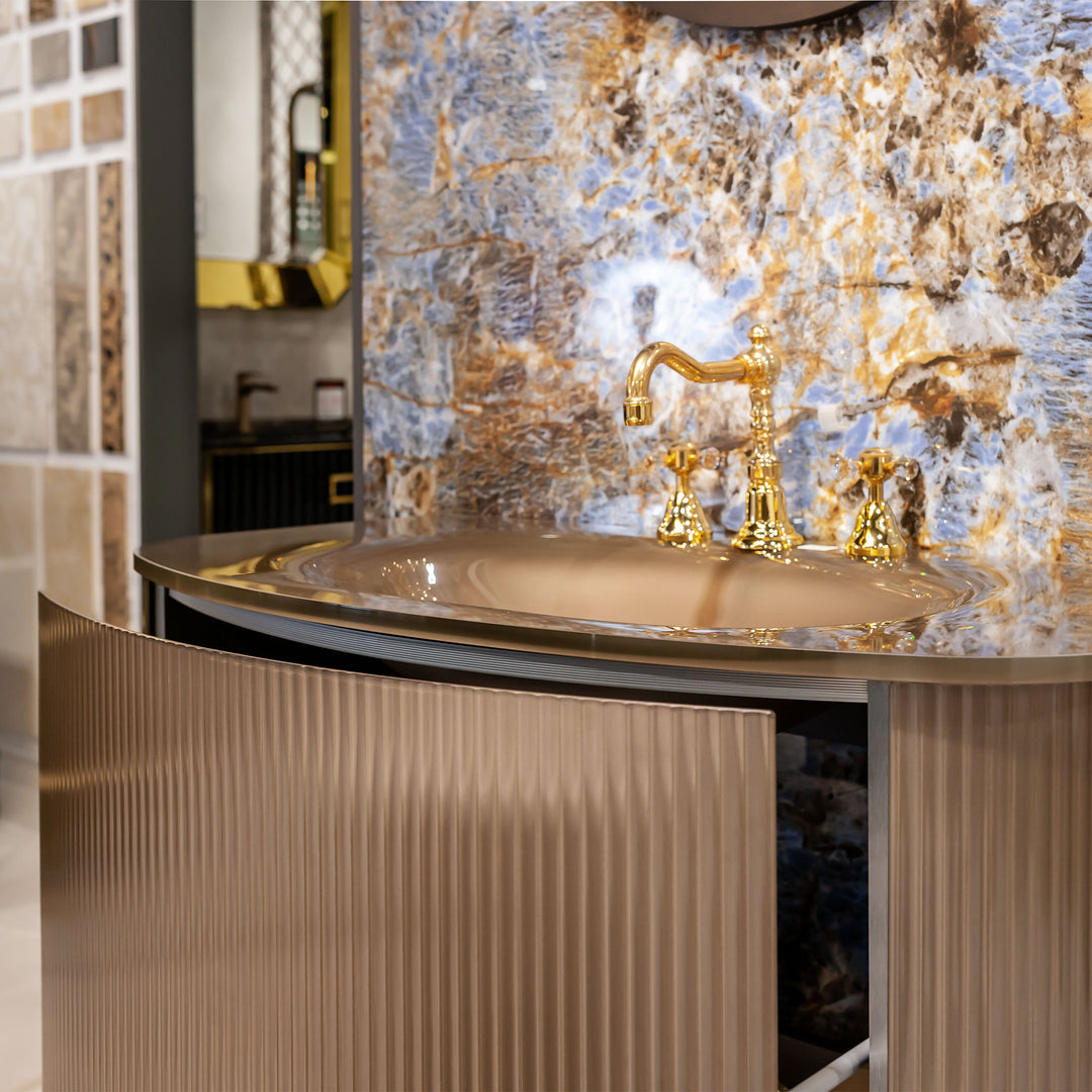 Bath Vanity Odeon Bronze