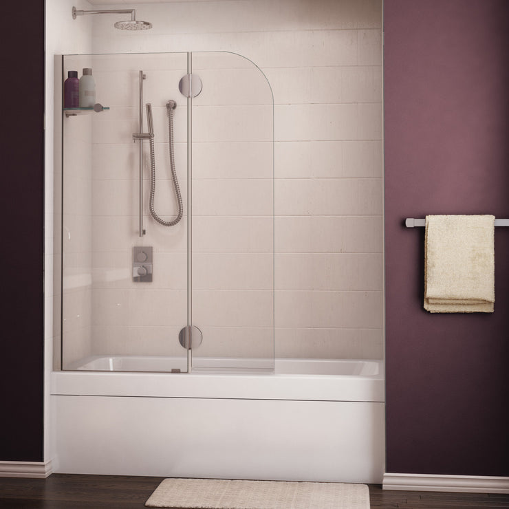 Fleurco Evolution Monaco Round Top Tub Shield with Fixed Panel