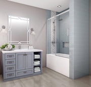 Rolling and Sliding Tub Doors Vague