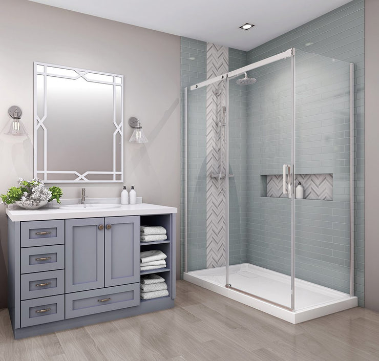 Rolling and Sliding Shower Doors, Vague