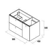 PierDeco Salgar 36" Bath Vanity