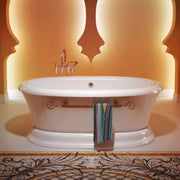 BainUltra Baleno Naos Freestanding Bathtub with Towel Bar