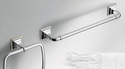 Colombo Design Portfofino 8-Piece Accessory, Ring Towel Holder, Towel Holder